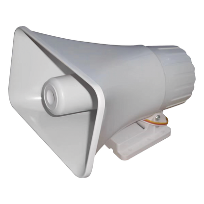 Sirena Cableada / 30 Watts / 120 dB / IP65 Exterior / Compatible con Cualquier Panel de Alarma / Policarbonato