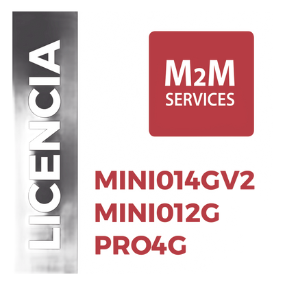 Servicio de datos por un Año para comunicadores MINI014G/V2 y MINI012G, con eventos ilimitados.
