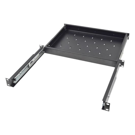 Charola Deslizable para Rack de 19", 30 cm de Profundidad, 1U