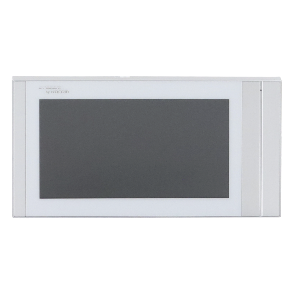 Monitor Analógico LCD de 7" 1080p (Full HD) a Color / Touch Screen / Soporta 2 Frentes de Calle y hasta 4 Monitores / Soporta Cámaras Analogicas