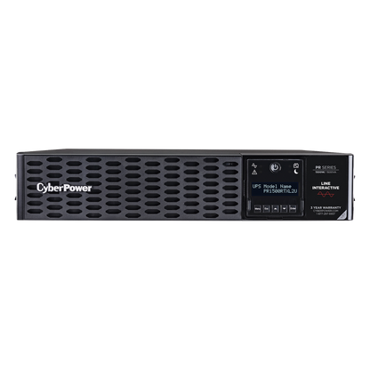 UPS de 1500 VA/1500 W, Topología Línea Interactiva, Entrada 120 Vca NEMA 5-15P, Onda Senoidal Pura, Torre o Rack 2 UR, Con 8 Tomas NEMA 5-15R