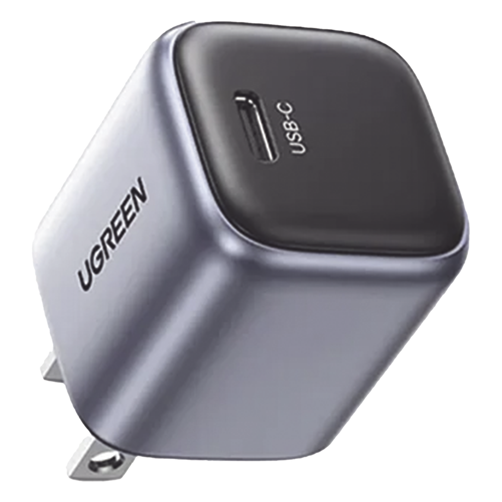 Cargador Mini de 20W | 1 USB-C de Carga Rápida | Tecnología GaN II | Carga Inteligente | Múltiple Protección | Mayor Eficiencia Energética | Tamaño