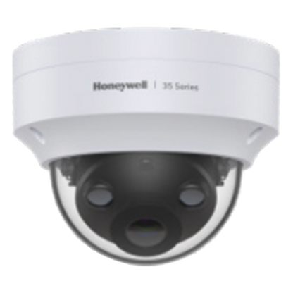 Cámara Mini Domo IP / 5 MP / Lente Fijo 2.8 mm / WDR 120 dB / IR 40 m / IP66 IP67 IK10 / PoE / NDAA