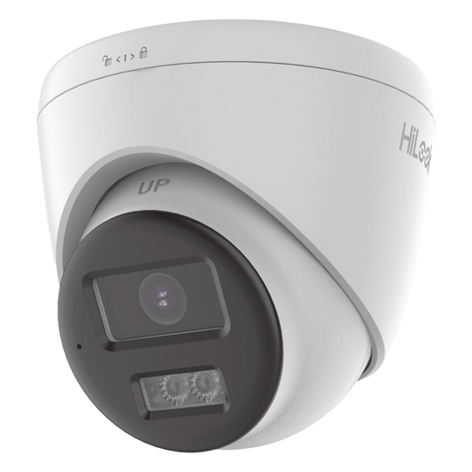[Audio Bidireccional + Dual Light + ColorVu] Turret TURBOHD 2 Megapixel (1080p) / Lente 2.8 mm / 40 mts IR EXIR + 40 mts Luz Blanca / Micrófono y