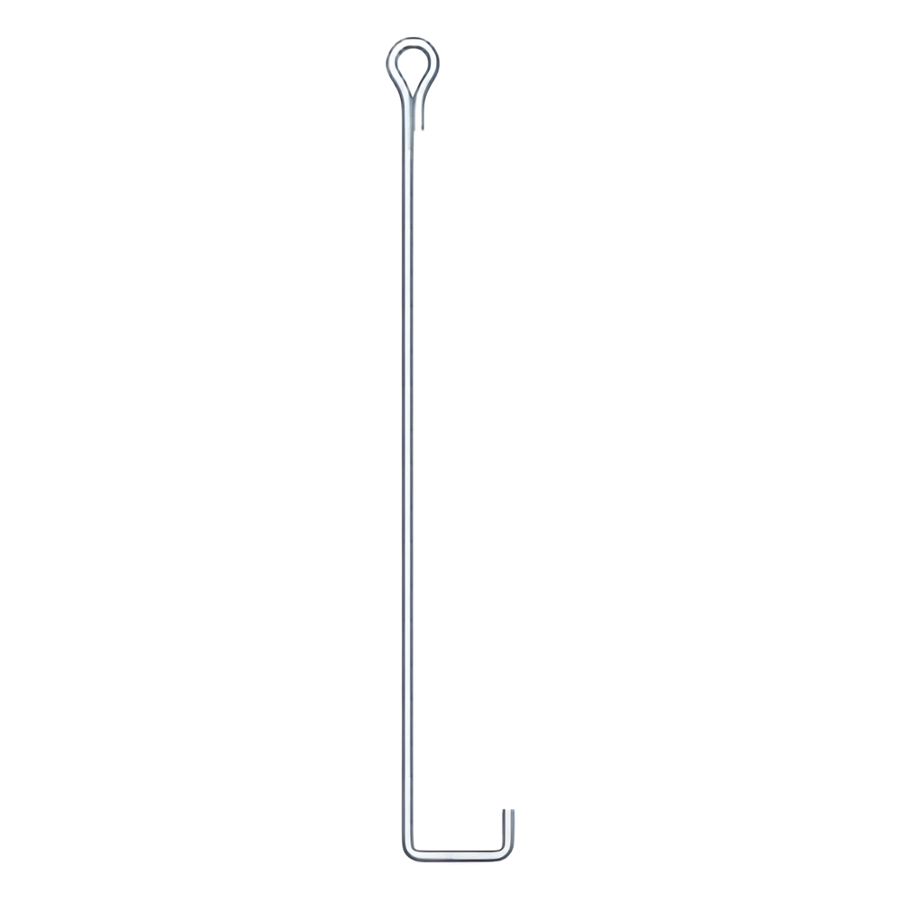 Ancla de Suelo con Ojo de Llave Ø 3/4" x 150 cm, Galvanizado por Inmersión en Caliente