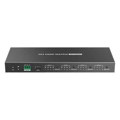 Matricial 4x4 HDMI | 4K@60Hz | Soporta HDR10 | Configuración EDID | Múltiples Modos de Conmutación