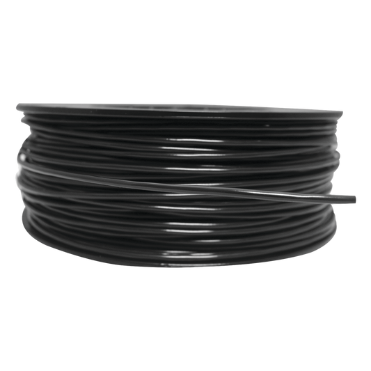 Bobina de 152 Metros de Cable Detector de Calor / Temperatura Fija 185°C / Recubrimiento Nylon Negro / Exterior / Deteccion Lineal de Temperatura