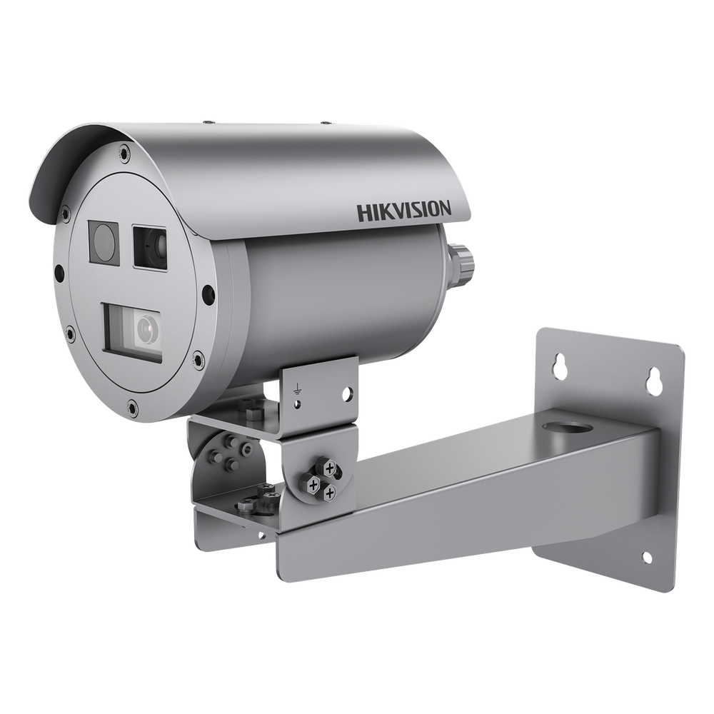 Bala IP Térmica Dual / Termico 7 mm (256 X 192) + Óptico 4 mm (4 MP) / Termométrica / Detección de Temperatura / IP68 / 30 mts IR / Antiexplosión