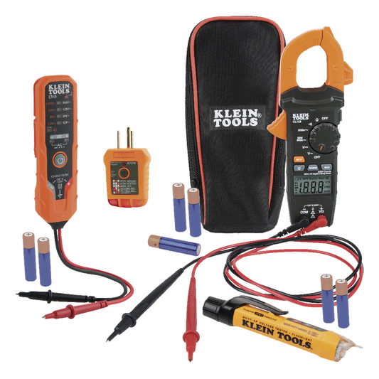 Kit de Prueba Eléctrica CL120+NCVT-3P+ET40+RT210