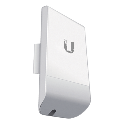 NanoStation airMAX locoM5 CPE, hasta 150 Mbps, frecuencia 5 GHz (5170-5875 MHz) con antena integrada de 13 dBi
