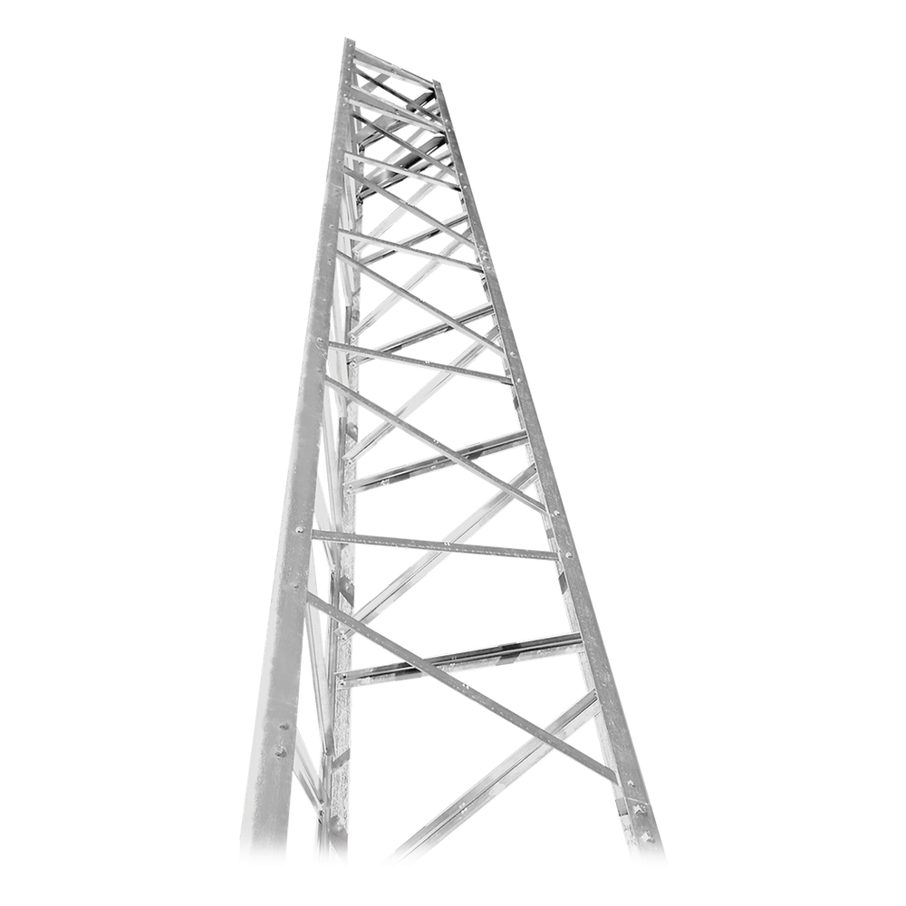 Torre Autosoportada de 80 ft (24.3m) Titan T200 Galvanizada (incluye anclaje)