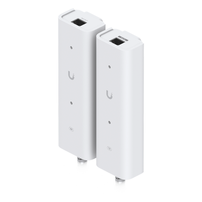 Kit Extensor PoE sobre 2 Hilos (Par Transmisor/Receptor) para Cable Par Trenzado o Coaxial, Entrada PoE++ y Salida PoE/PoE+, Incluye Adaptadores BNC