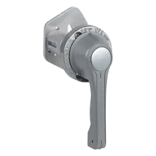 Mango para Interruptor de Circuito EXH Series / Aplicación en Enclosures Explosion-Proof / Activación Frontal de Breakers / Material Aluminio Libre