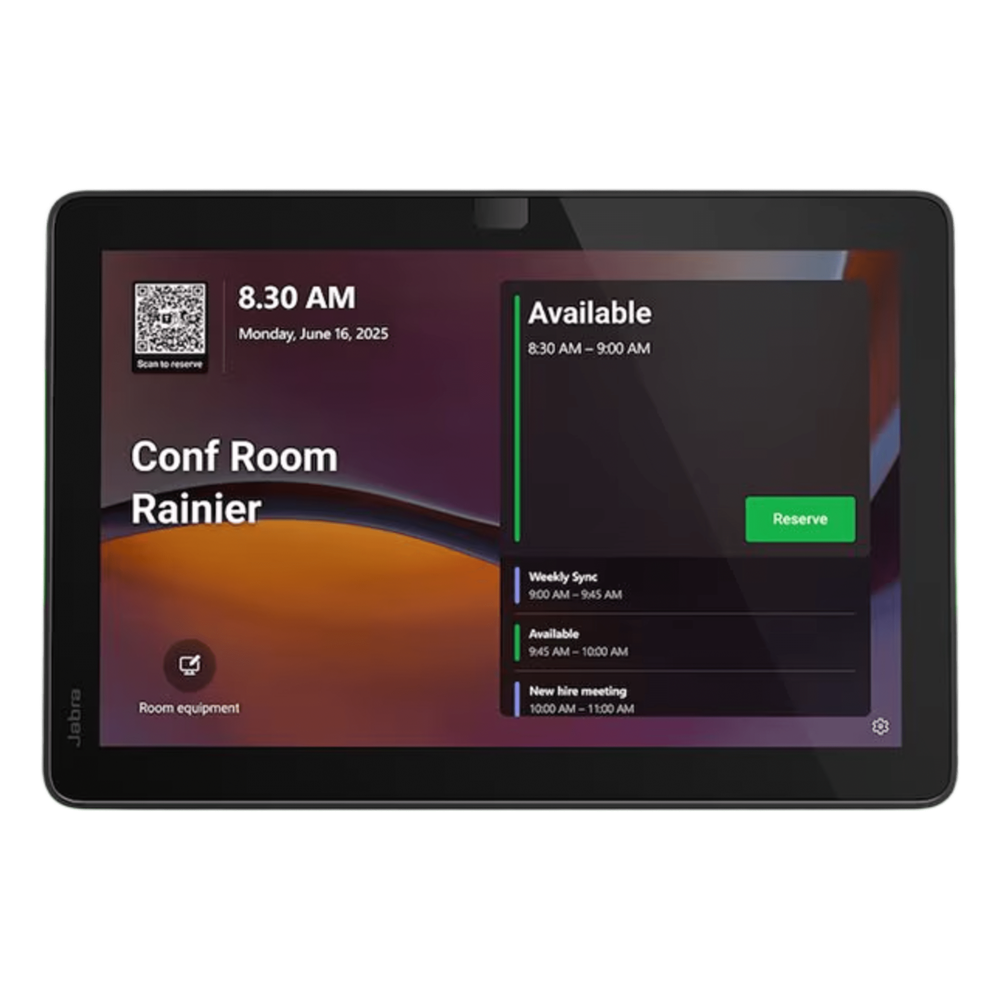 Panel de Programación de Salas / Pantalla Táctil 10.1" / Resolución 1920x1200 / Android 13 / PoE IEEE 802.3af / Wi-Fi 802.11ac / Bluetooth 5.2