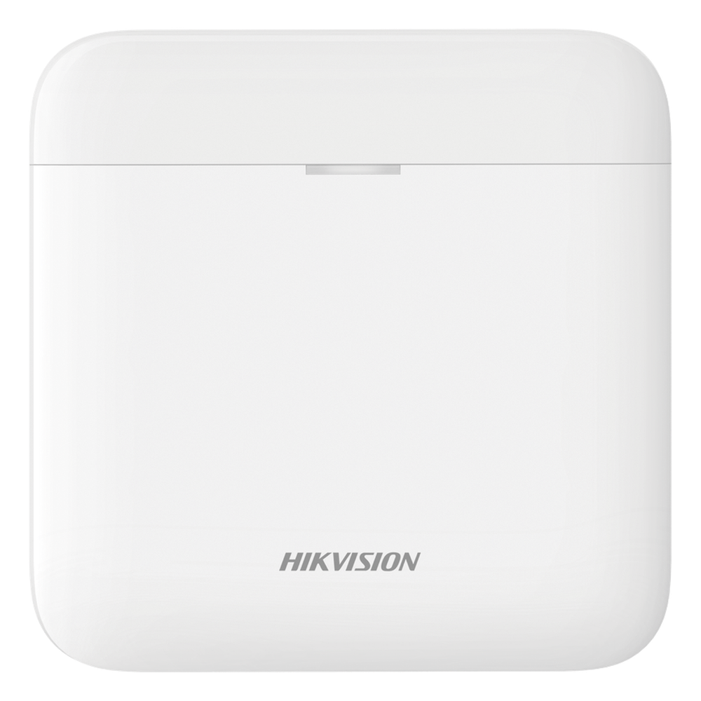 (AX PRO) Panel de Alarma Inalámbrico de Hikvision / Soporta 96 Zonas / GSM 3G/4G, Wi-Fi y Ethernet / Incluye Batería de respaldo / Compatible con los