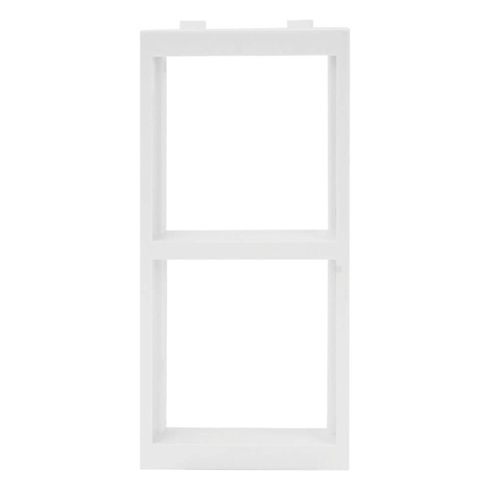 Placa Adaptadora Para Instalar Módulos en Cajas Para Piso Falso SM-CPF-2, SM-CPF-4, SM-CPF-6 y Para Pavimento SM-CPAV-2 y SM-CPAV-4