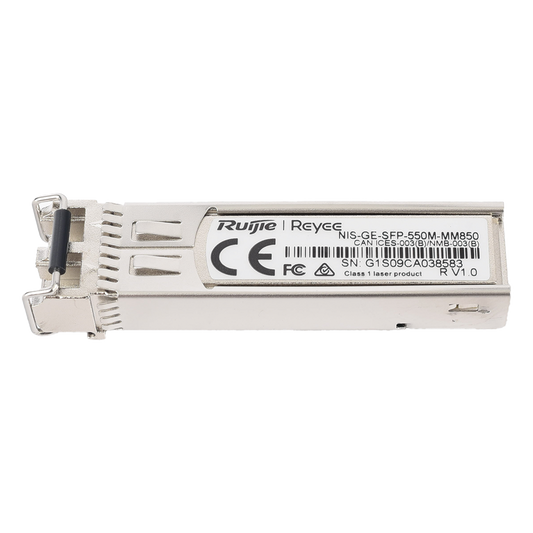 Transceptor Industrial LC Multimodo SFP 1G, hasta 550 Metros, Longitud de Onda 850 nm, soporta Temperaturas de -40° a 85° C