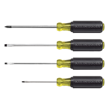 Juego de desarmadores miniatura de punta ranurada y Phillips de 4 piezas