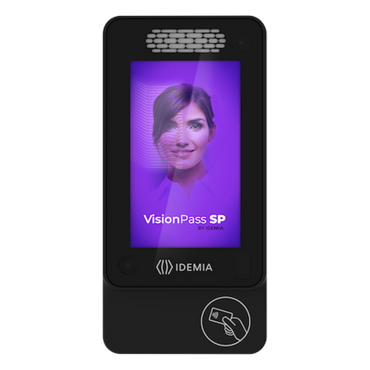 Lector facial Vision Pass SP MDI con lector Iclass, IP65