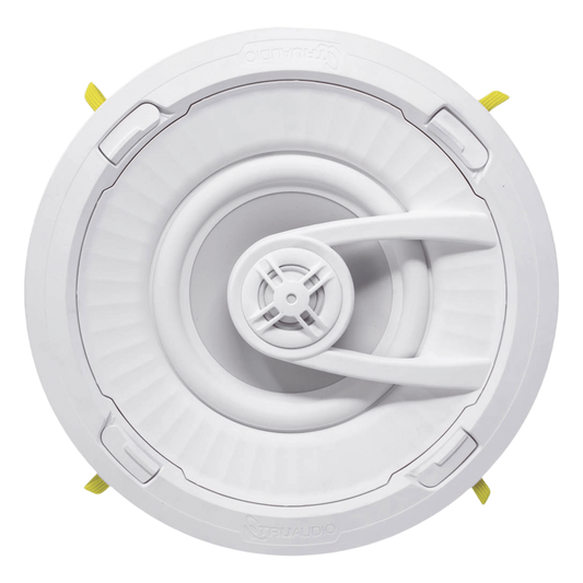 Altavoz de 7 " | montaje de Techo | Diseño TruGrip | Instalacion Sin Herramientas | Woofer de Polipropileno Blanco con Quick Connect