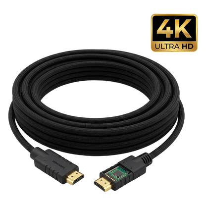 Cable HDMI Activo 4K a 60Hz | HDR, Triple Blindaje, K-Lock | CA-HM (20 mts / 66 ft)