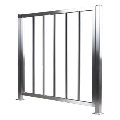 Puerta de Acero Inoxidable de Medio Cuerpo / Paso de 100 Centímetros de Ancho Ideal Para Dar Accesos que no Caben Por su Torniquete / Altura de 90
