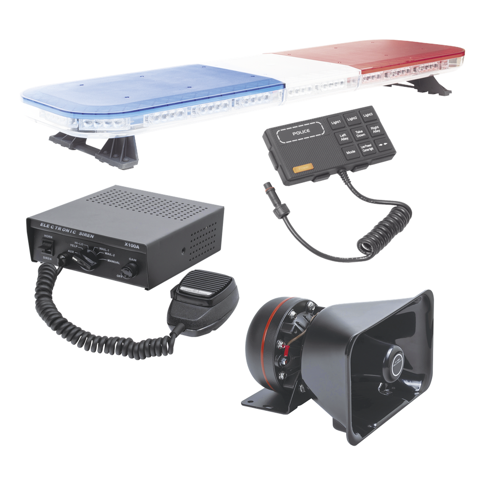 Kit básico para equipamiento de unidades de Seguridad Pública