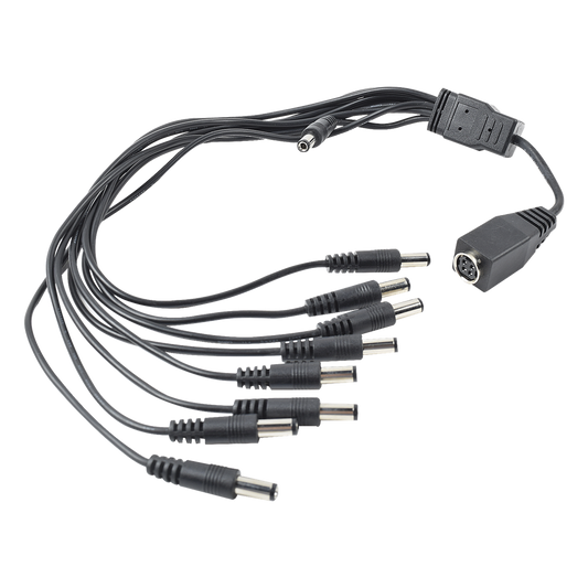 Cable con 9 Vías para Alimentar 8 Cámaras TurboHD y DVR TurboHD Epcom / Hikvision