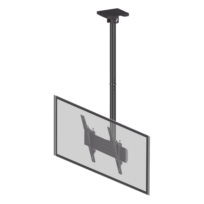 Montaje de Techo para Pantallas de 32"- 75I"| VESA 100 X 100 HASTA 400 X 400| Capacidad Máxima de Carga 50Kg