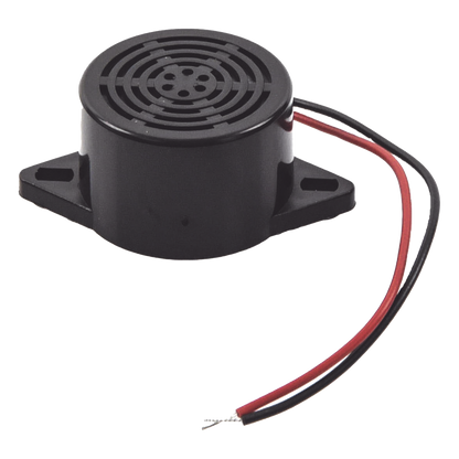 Zumbador para Chapas y Contrachapas / 85 dB / 12 Vcc / Avisa cuando la puerta se abre / Diseño compacto ABS