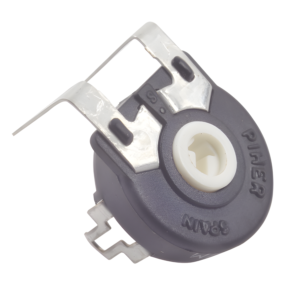 Potenciómetro de Cermet, 25 k Ohm, 0.25 Watt, 15 mm, Ajuste Vertical