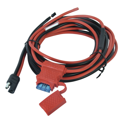 Arnés de Corriente 12 V / 20 A con Portafusible y Fusible de 15 A / Cable 3 m (9.8 ft) Calibre 14 AWG / Radios Móviles Motorola GM300, PRO3100