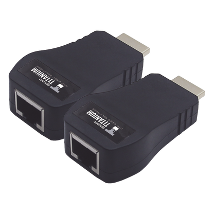 Kit Extensor 25m convertidor Señal HDMI a UTP (Cat5e/Cat 6) / Calidad PREMIUM