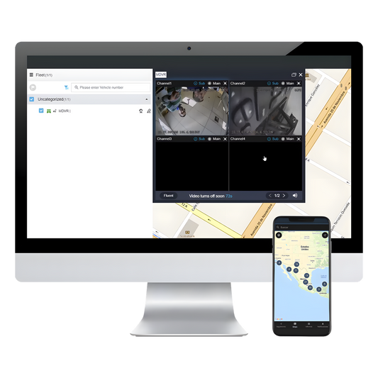 Plataforma Avanzada para Logística, Rastreo GPS, VIDEO Móvil y IoT / Anualidad (Licencia para 1 localizador GPS/DVR Móvil)