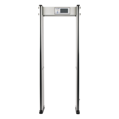 Detector de Metales de 18 Zonas / Arco para Interiores / 50 Inspecciones por Minuto / Sensor Infrarrojo Anti-Falsas / Contador Integrado / 8