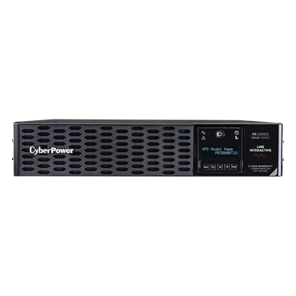UPS de 3000 VA/3000 W, Topología Línea Interactiva, Entrada 120 Vca NEMA L5-30P, Onda Senoidal Pura, Torre o Rack 2 UR, Con 8 Tomas NEMA 5-20R y 1