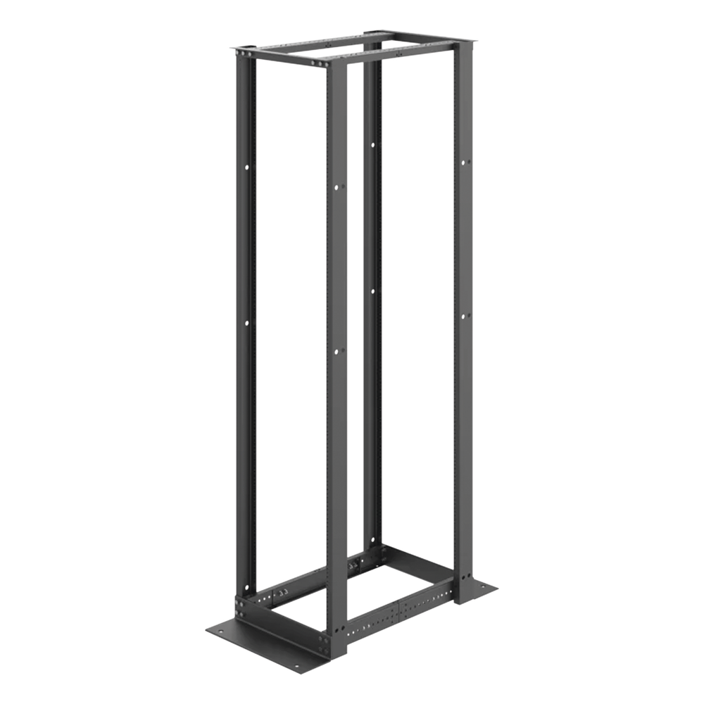 Rack Abierto de 4 Postes Estándar de 19 in / 45U / 2.13 m (7 ft) de Altura / Profundidad Ajustable 450-1050 mm (17.7-41.3 in) / Aluminio 6063-T6