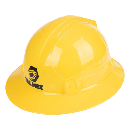 Casco de Seguridad Tipo ala Ancha / Color Amarillo