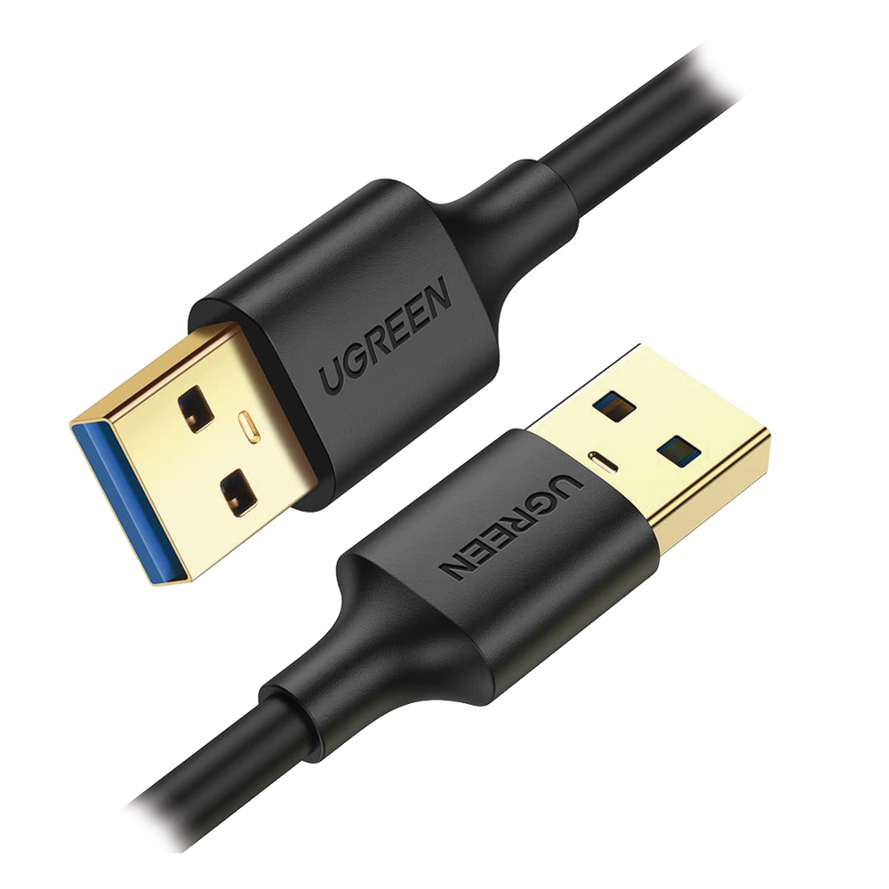 Cable USB-A 3.0 a USB-A 3.0 / 2 Metros / Macho a Macho / Conector Niquelado / Núcleo de Cobre Estañado / Blindaje Múltiple / Velocidad 5Gbps / No