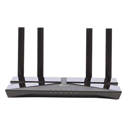 Router Wi-Fi 6 AX1500 / 1.5 GHz Triple-Core CPU / MIMO 2X2 / EasyMesh / 1 Puertos Gigabit WAN + 4 Puertos Gigabit LAN / OFDMA / Beamforming / WPA3