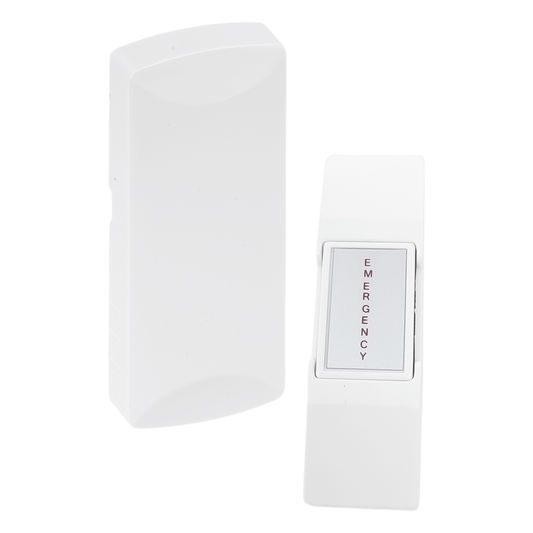 Botón de Pánico SF12EMG con Transmisor Inalámbrico, ideal para Alarma Vecinal