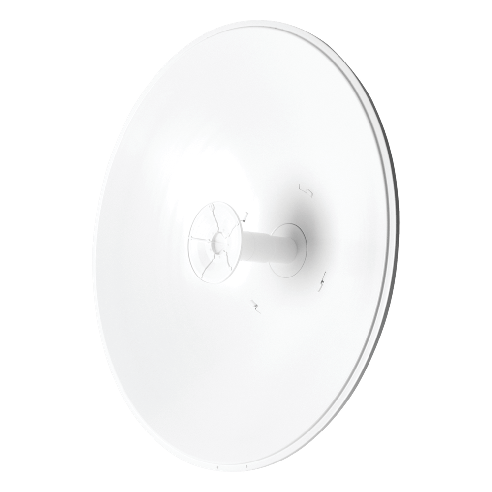 Antena Direccional RocketDish airMAX, ideal para enlaces Punto a Punto (PtP), frecuencia 5 GHz (5.1 - 5.9 GHz) de 30 dBi