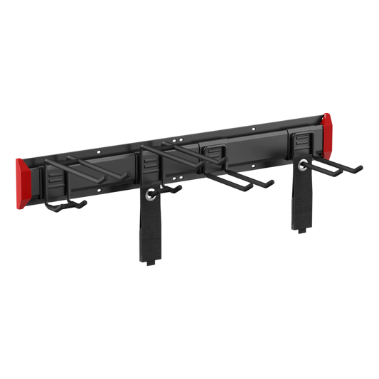 Estante de Almacenamiento de Pared Versátil de Alta Resistencia (en 2 Placas de Pared)