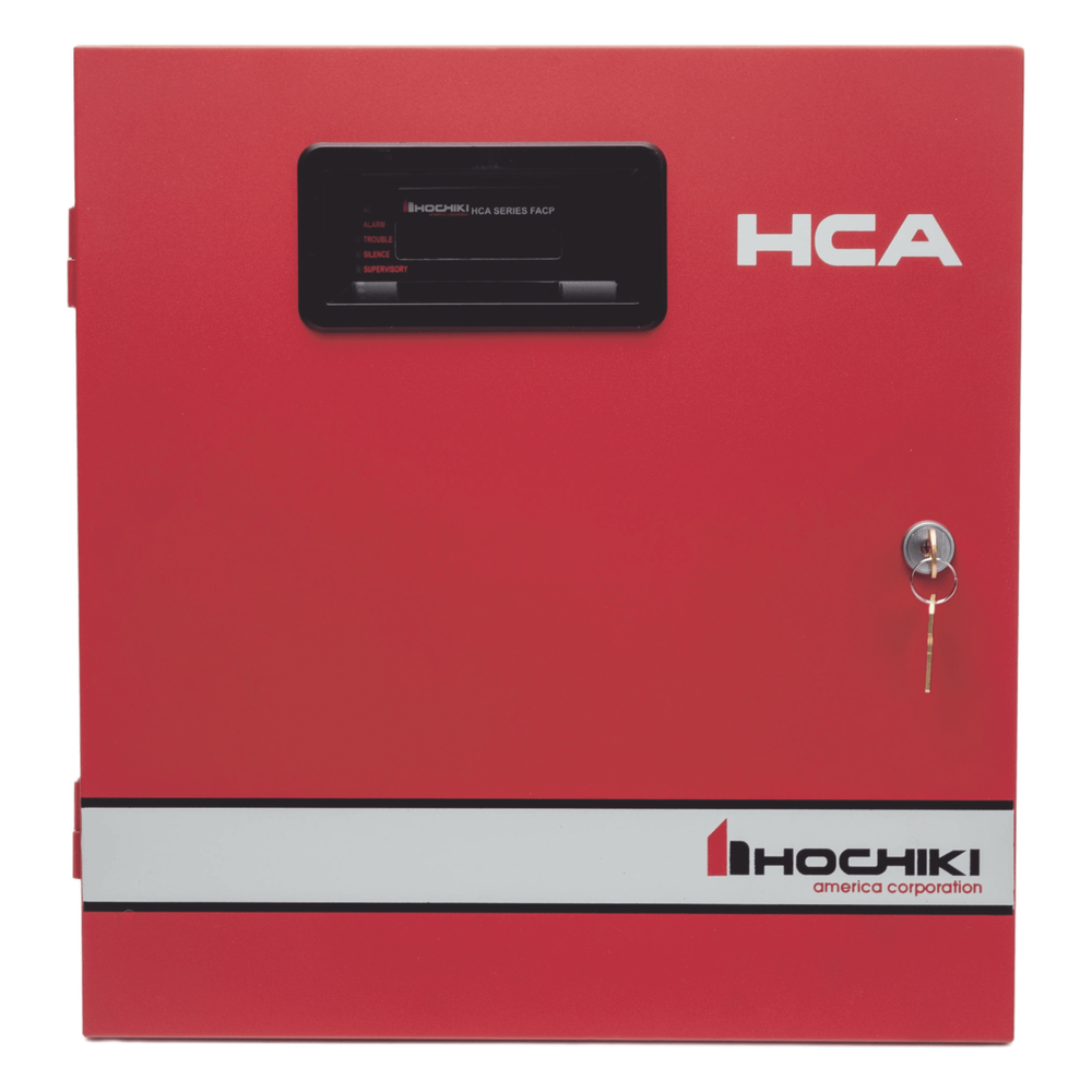 Panel Convencional De 8 Zonas, Hasta 20 Detectores por Zona, Capacidad 6.5A, Alimentación 120V, Color Rojo (0100-09600), Listado UL 864 9th Edición