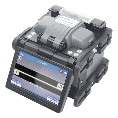 Fusionadora de Fibra Óptica Multimodo y Monomodo / Alineación por Núcleo / 6 Motores para Mejor Precisión en el Empalme / Capacitación Remota Gratuita