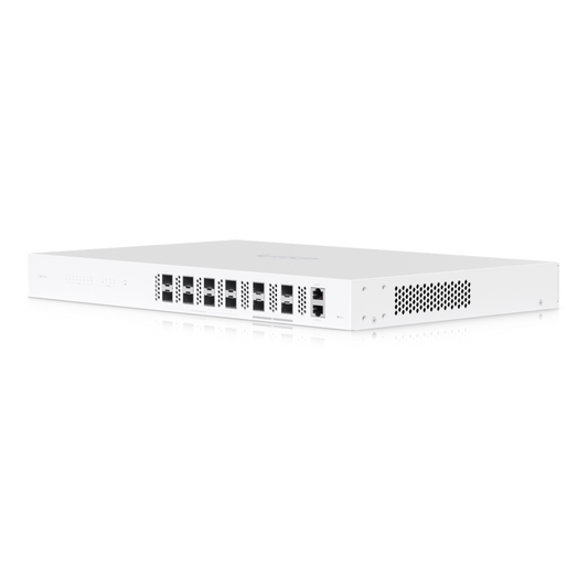 Ubiquiti UISP Fiber OLT XGS — Terminal de línea óptica (OLT) de 8 puertos, 10 Gbps de subida y bajada, capacidad para 2,000+ suscriptores
