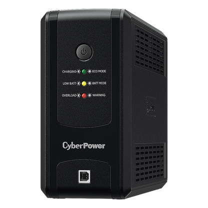 UPS de 750 VA/375 W, Topología Línea Interactiva, Entrada 120 Vca NEMA 5-15P, y 8 Salidas NEMA 5-15R, Puerto USB, Con Regulador de Voltaje (AVR)