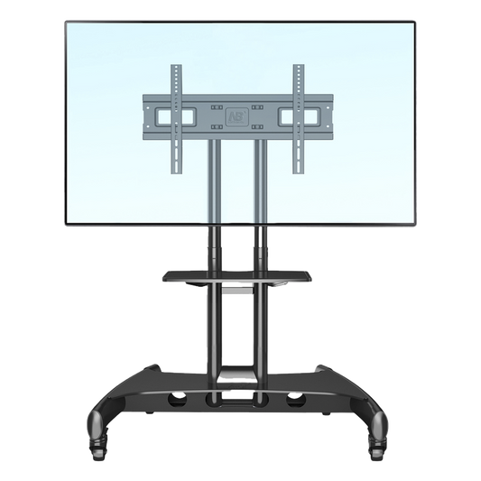 Soporte de Pantalla con Ruedas AVA1500601PNB / Compatible con Monitores de 32" a 75" / VESA 200x200 a 600x400 mm / Carga 45.5 kg (100 lbs) / Altura