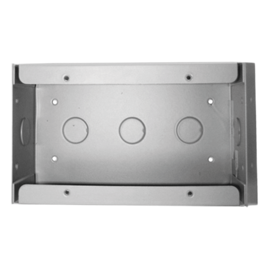 Caja de montaje en superficie de 3 gangs para anunciadores remotos LCD-80F y FDU-80