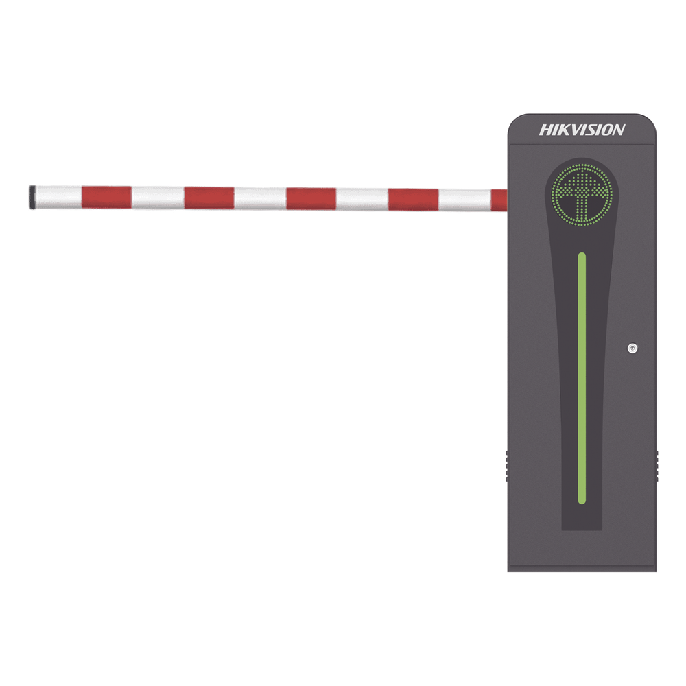 Barrera Vehicular con Brazo Abatible por Colisión 4 mts INCLUIDO / Izquierda / Alto Desempeño / Brushless / Semáforo Rojo-Verde en Gabinete / Incluye